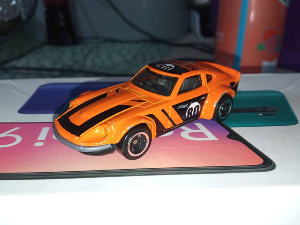 Nissan Fairlady Z hot wheels pomarańczowy