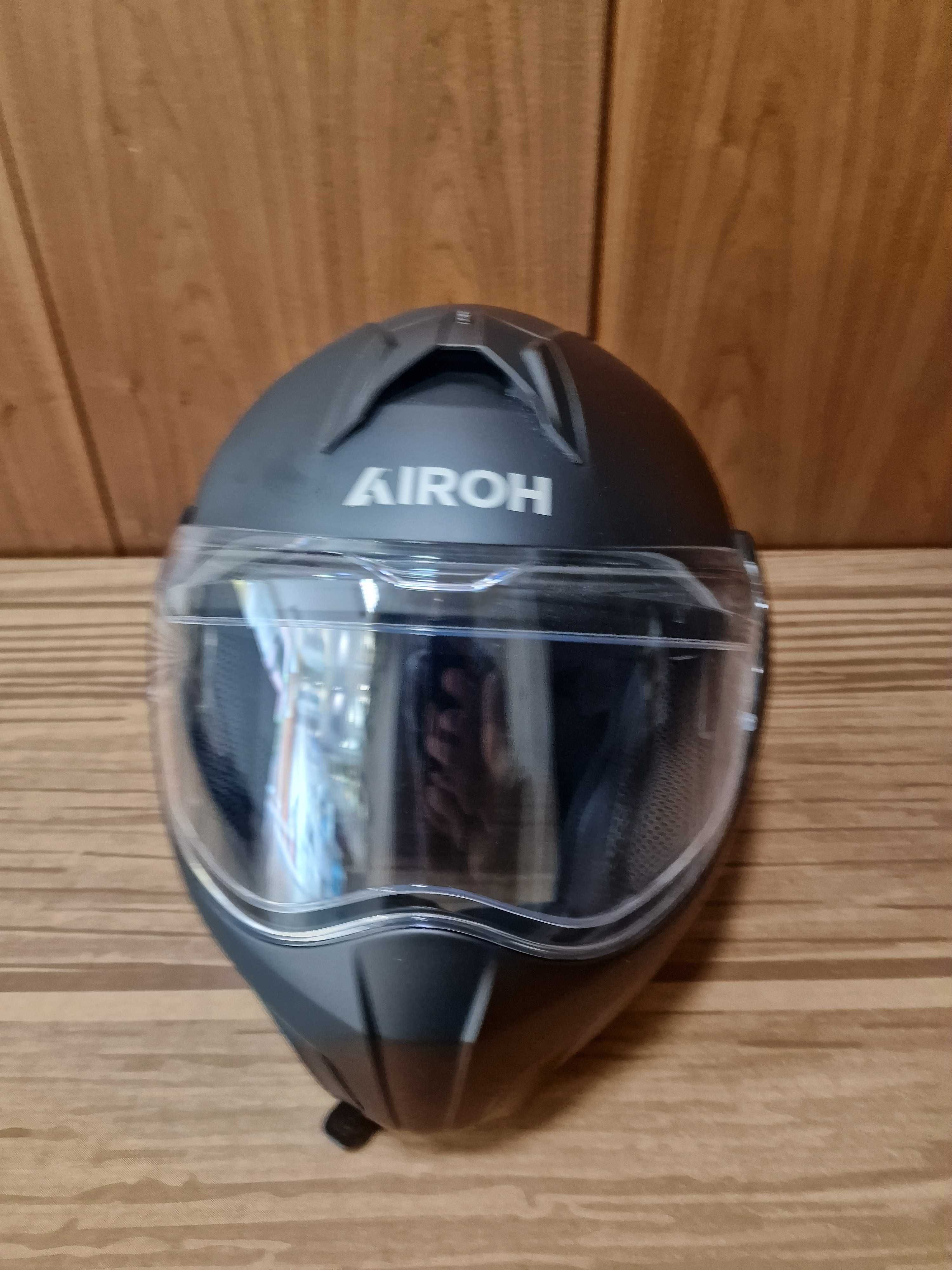 Kask Szczękowy Airoh Mathisse II XL + Intercom Sena SMH5
