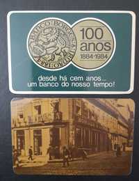 Calendários antigos de bancos