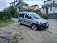 Caddy 1,6 tdi klima tempomat 5 osób salon polska