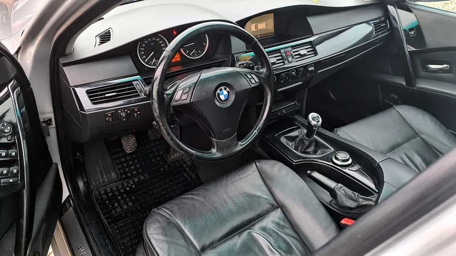 BMW 525 diesel 2005r Skóra Manual stan dobry