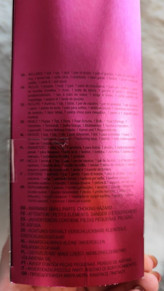 Nowa Lalka Pinkly Paige Pink Rainbow High