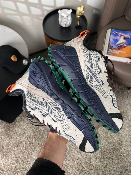 Мужские термо кроссовки Reebok Zig Kinetica 2.5 Edge GTX Beige Navy