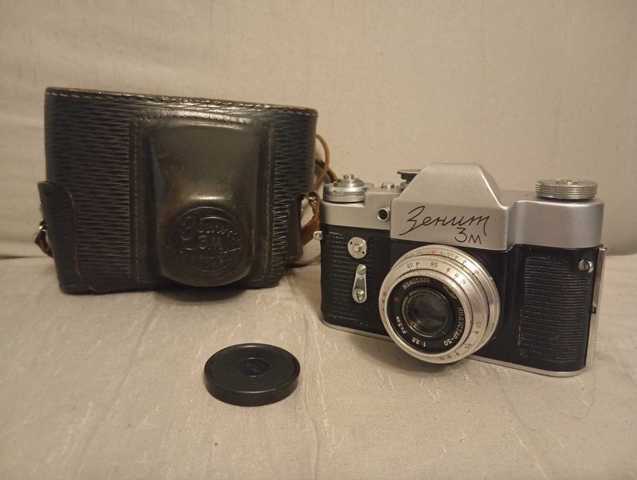 Фотоаппарат Зенит 3м с ориг. объект. Индустар 50. Состояние отличное