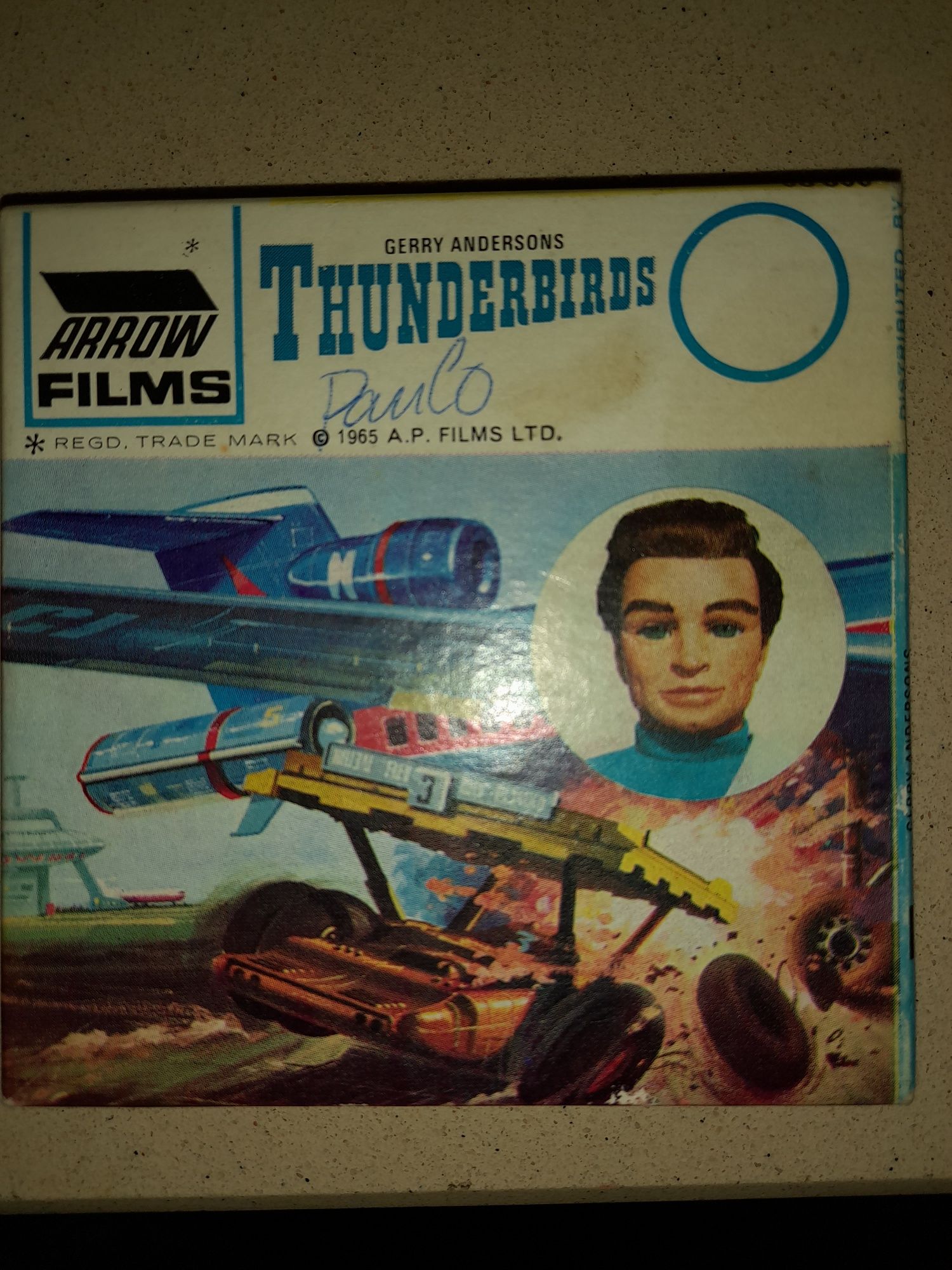 Filme antigo 8mm Thunderbirds