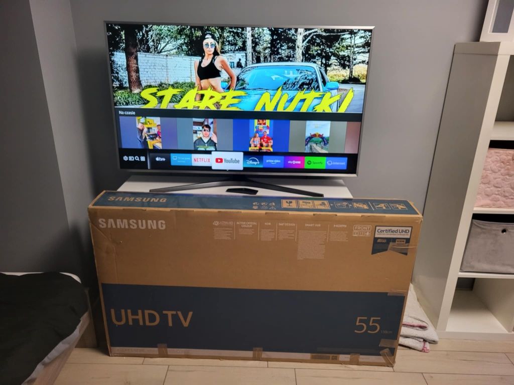Samsung 55 cali 4k wifi smart  wysoki model