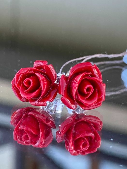 Оригінальні сережки та комплекти з природніми камінцями (колекція)