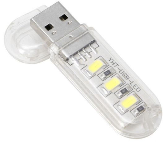USB Led світильник на 3 діода