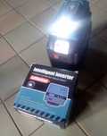 Adapter Makita 18V na baterie lampa 2xusb powerbank latarka ładowarka