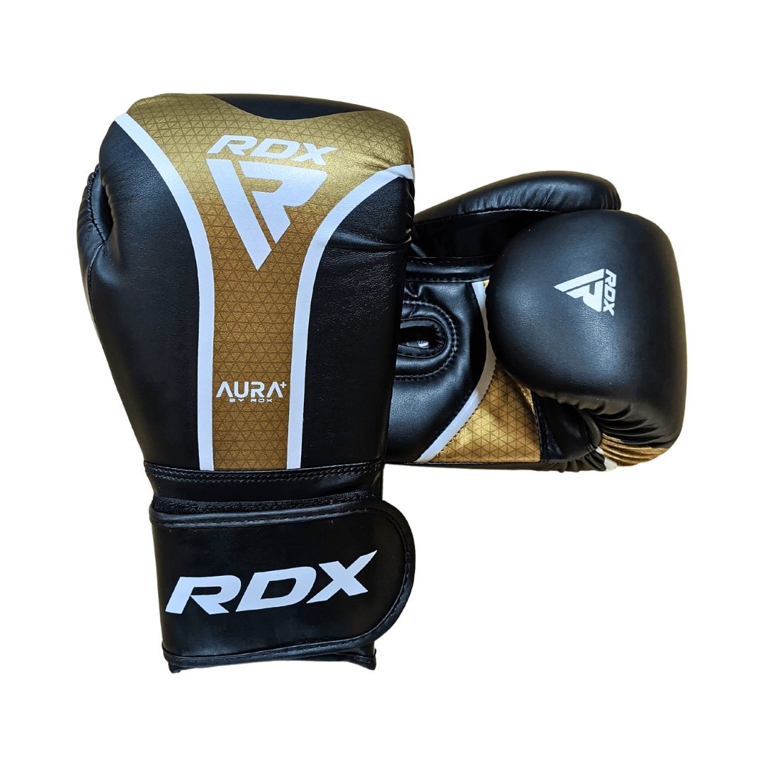 Luvas 16oz Boxe Kickboxing Muay Thai novas da RDX couro