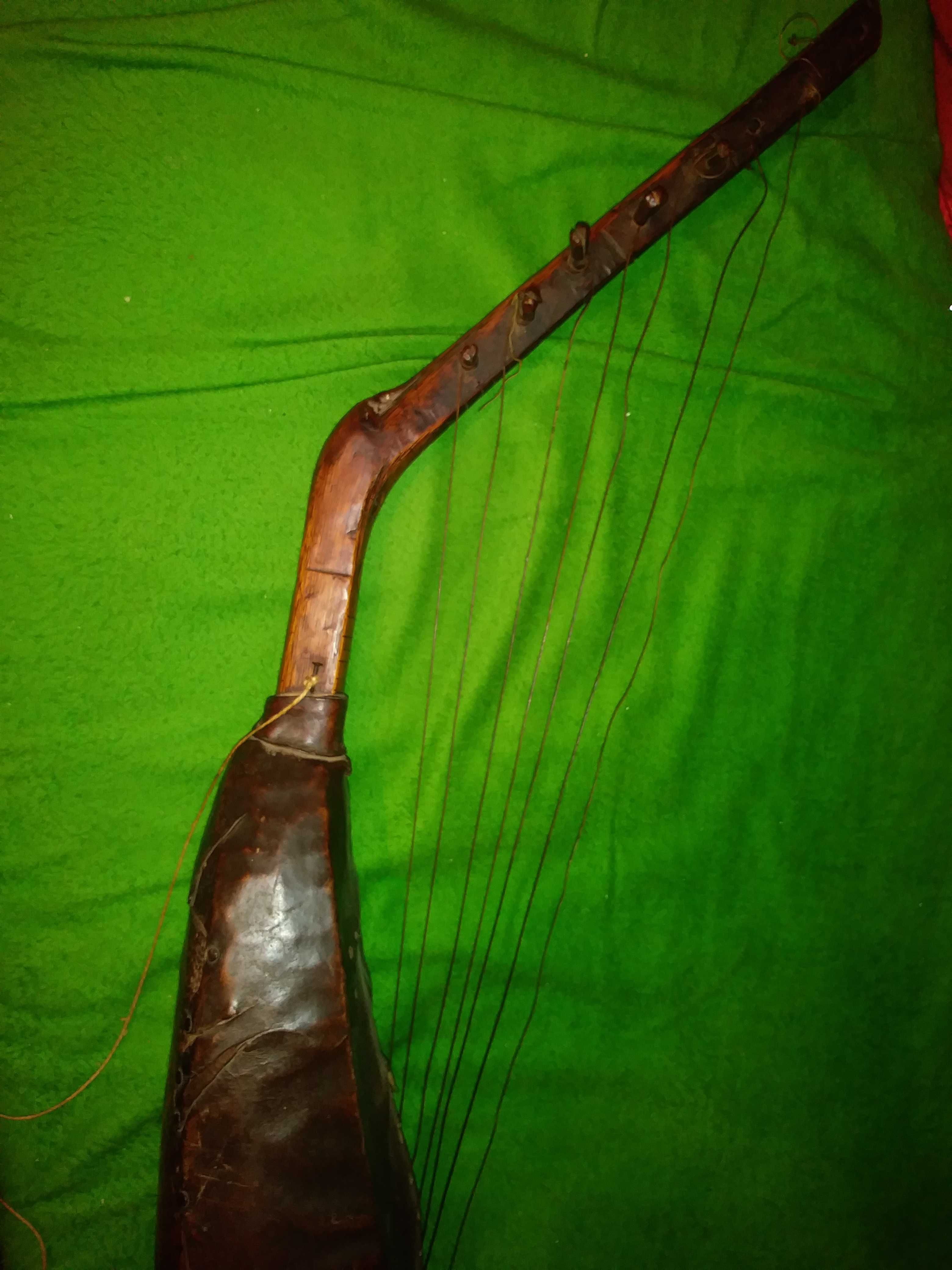 Gęśla ,harfa afrykańska ,antyk,instrument muzyczny