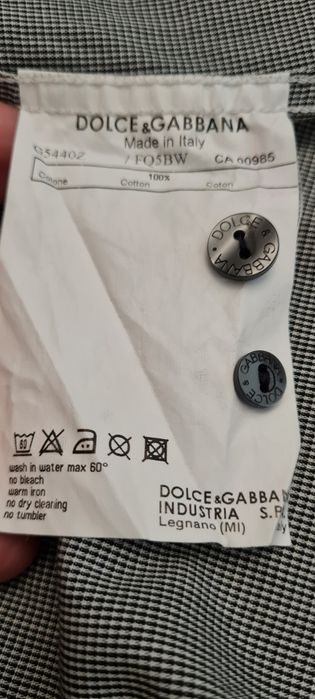 Чоловіча сорочка Dolce & Gabbana Gold Fit