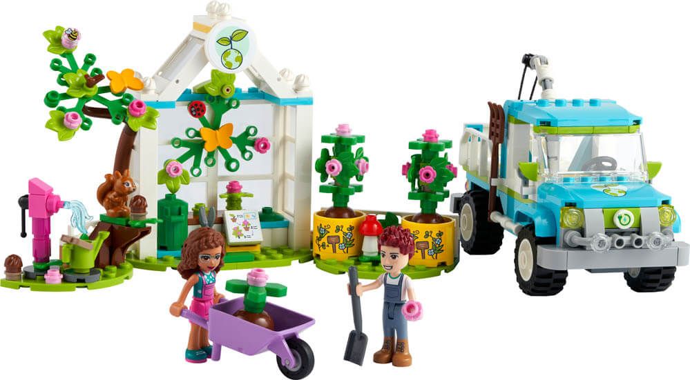 LEGO® Friends 41707 Furgonetka do sadzenia drzew