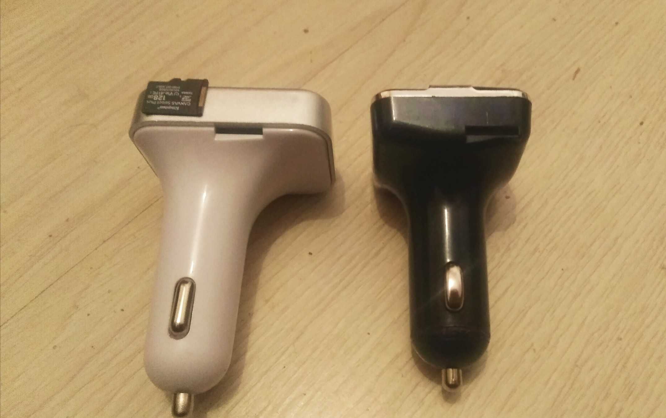 Автомобильные зарядки в прикуриватель USB 3.0 + Cad Reader Micro SD