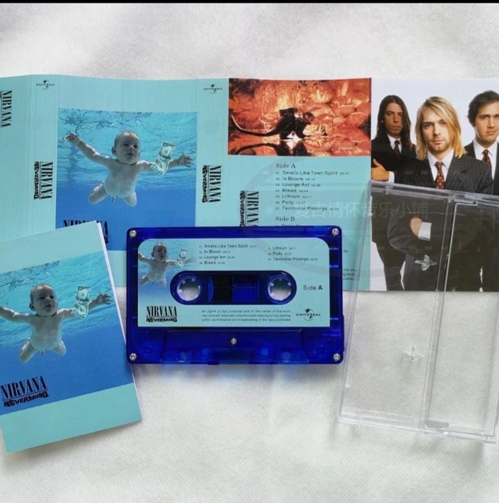 Cassete Cassette Nirvana k7 como nova