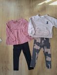 Zestaw leginsy bluza