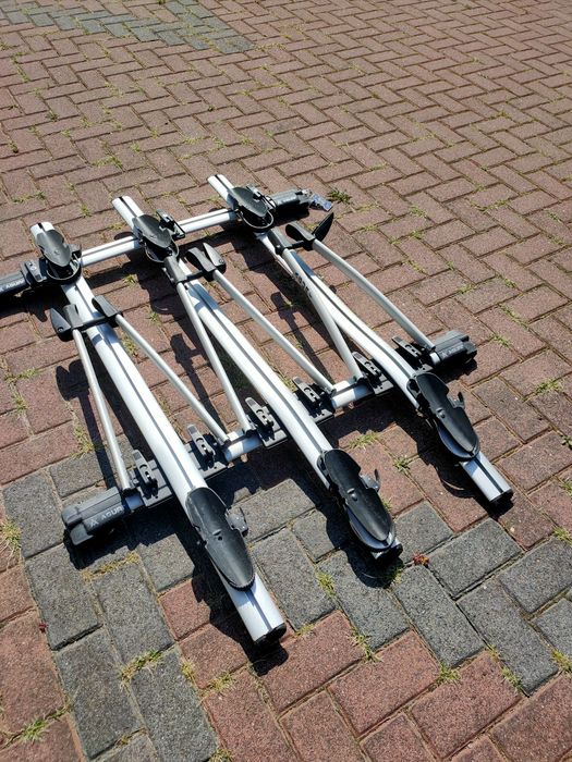 Aguri Prestige P6 + 3 x Aguri Acuda 3 belki dachowe 3 uchwyty rowerowe