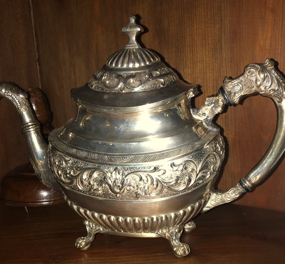 Serviço de Chá e café prata 2876 g
