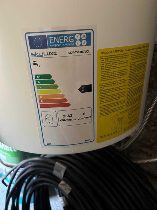 Vendo Termoacumulador Vertical Skyluxe 100lt - Como novo