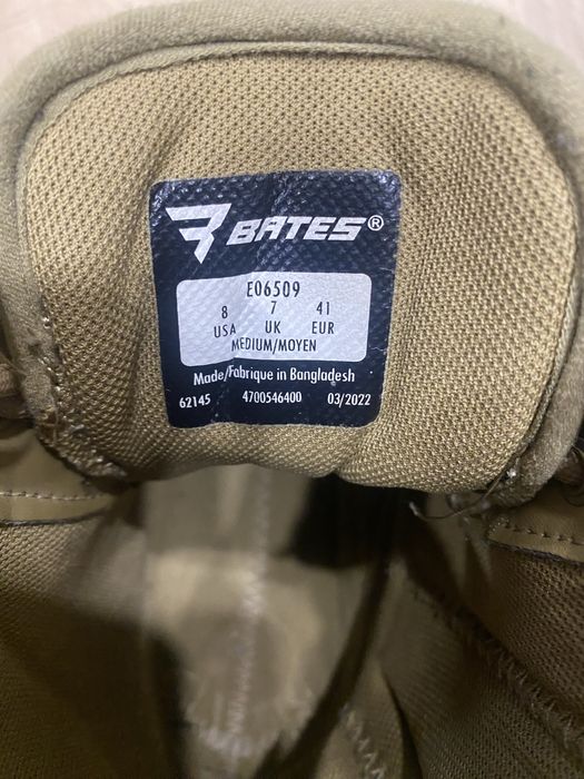 Американські тактичні черевики Bates