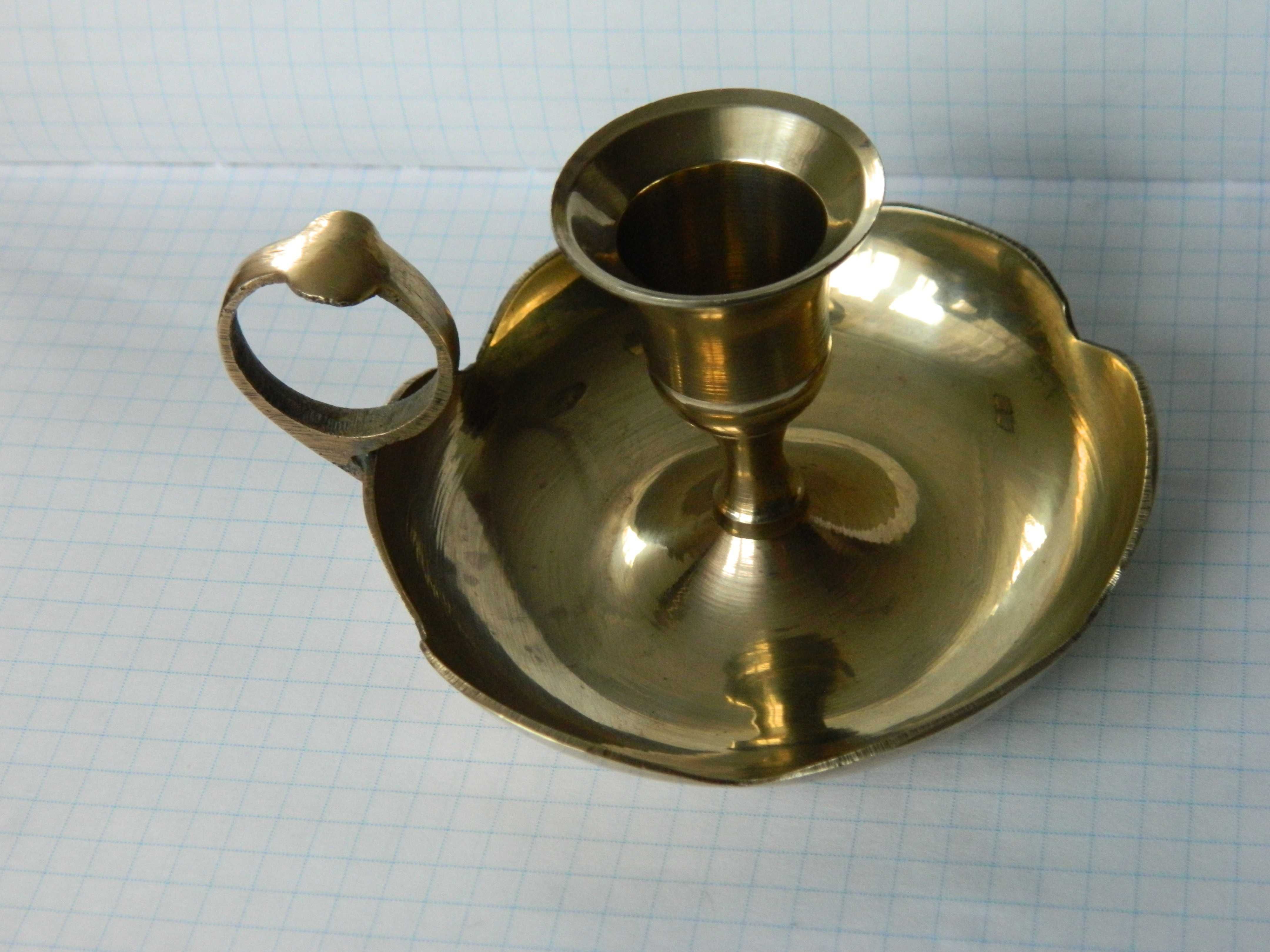 Бронзовий підсвічник нічник.