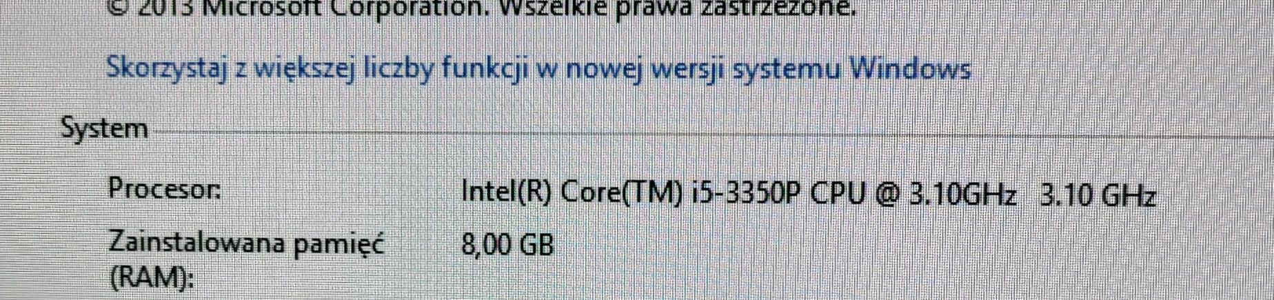 Komputer stacjonarny PC HP Pavilion i5 RADEON