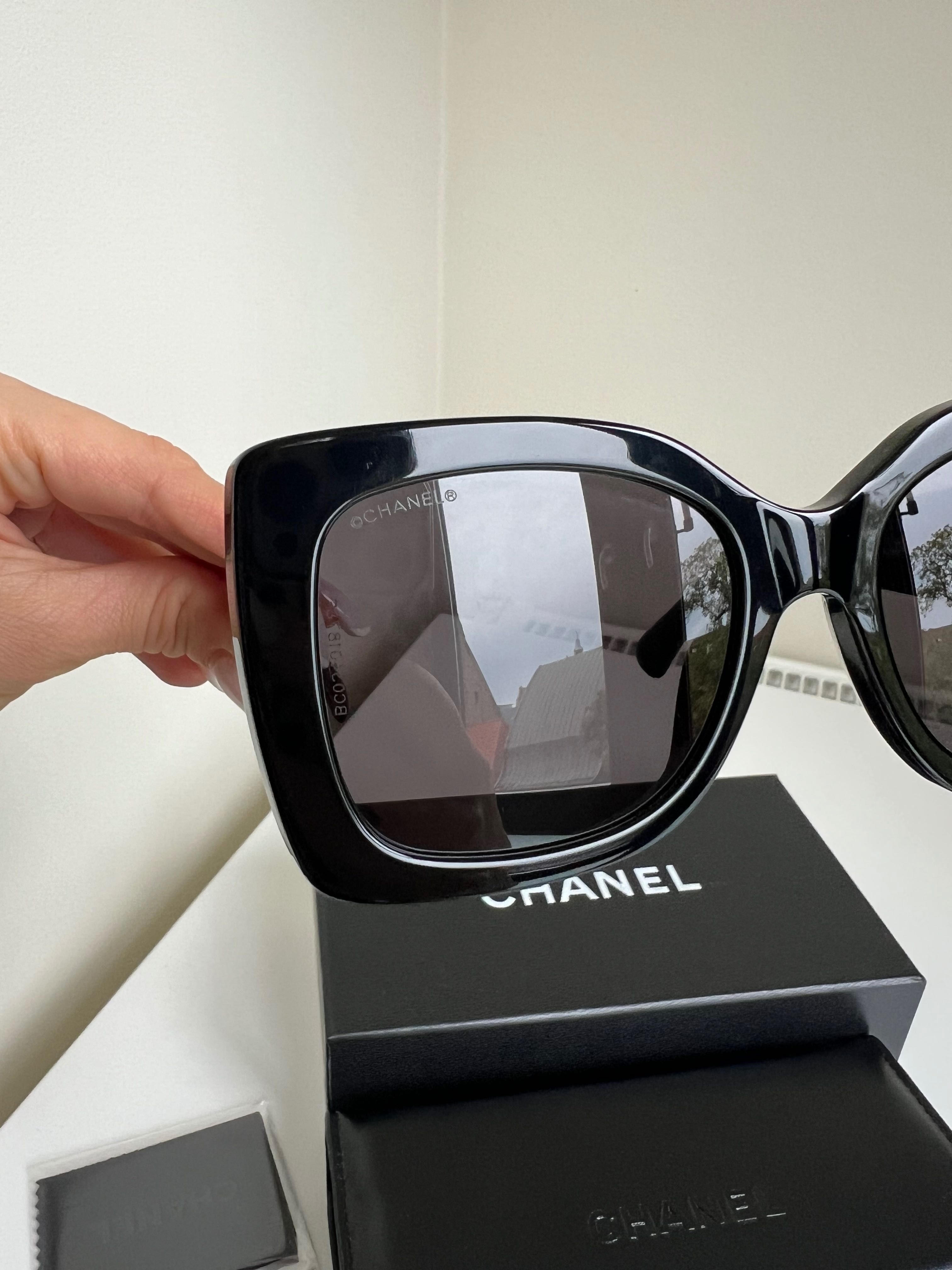 Chanel okulary przeciwsłoneczne kwadraty