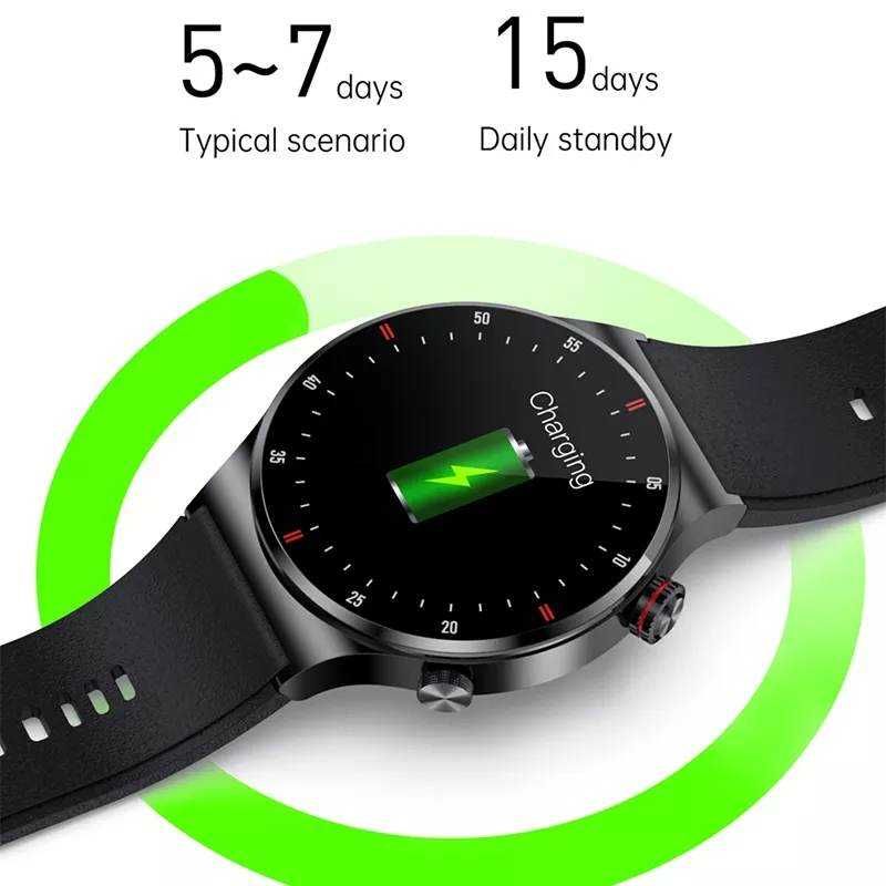 SmartWatch QW33 telefon BT, tętno, EKG, powiadomienia, PL