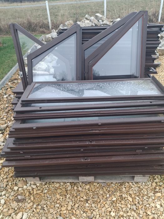 Okna drewniane na szklarnie, ( skrzydła , szklarnia ) używane