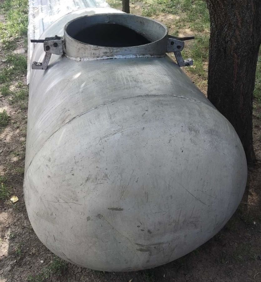 Бочка алюмінієва
