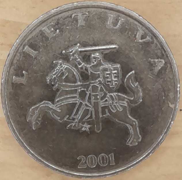 1 lit litewski 2001r.  Sprzedam lub zamienię na inną monetę.