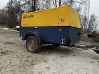 Kompresor srubowy Compair c76 2009r zestaw piaskowania