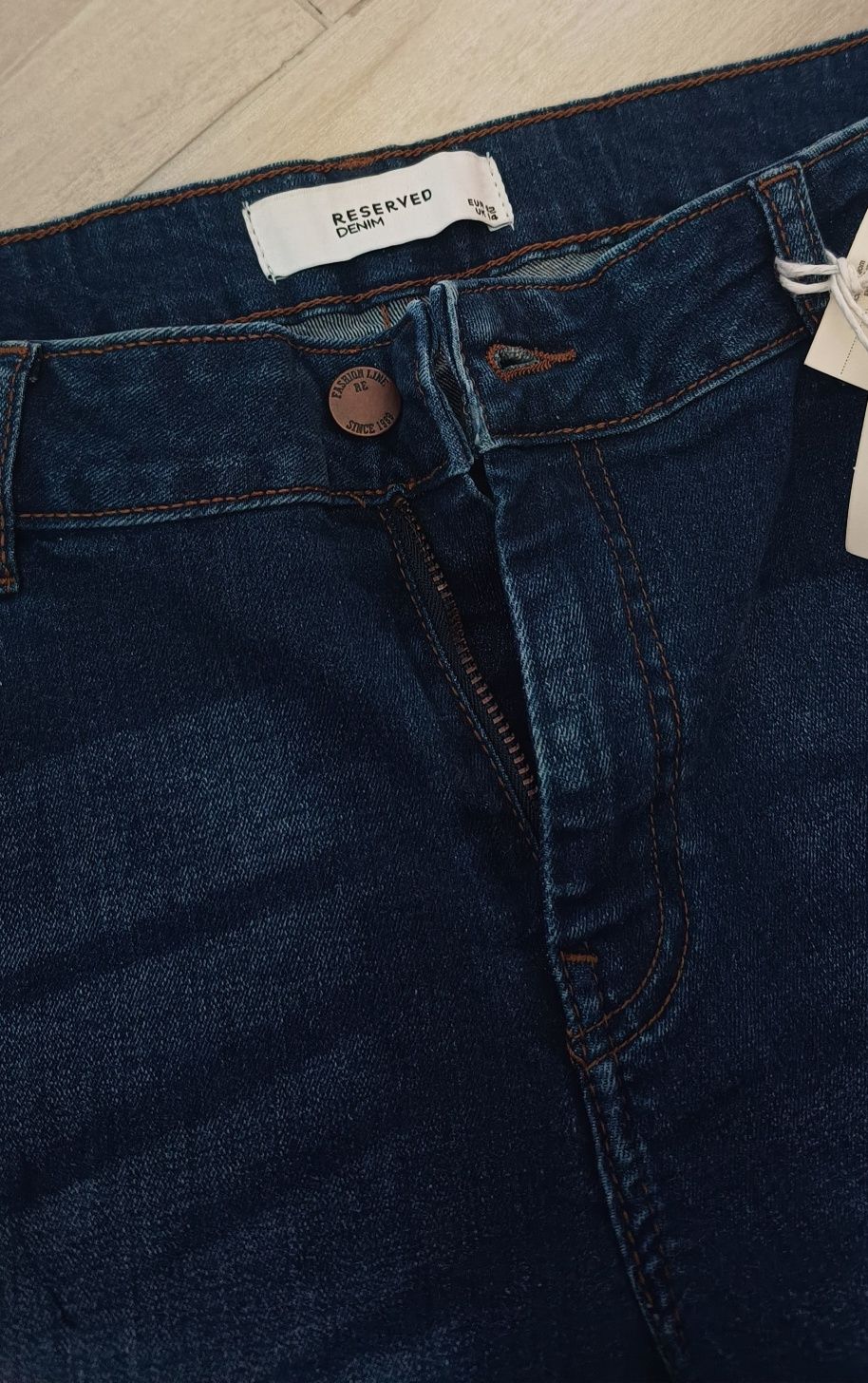 Spodenki szorty jeansowe denim nowe z metką Reserved 42 XL