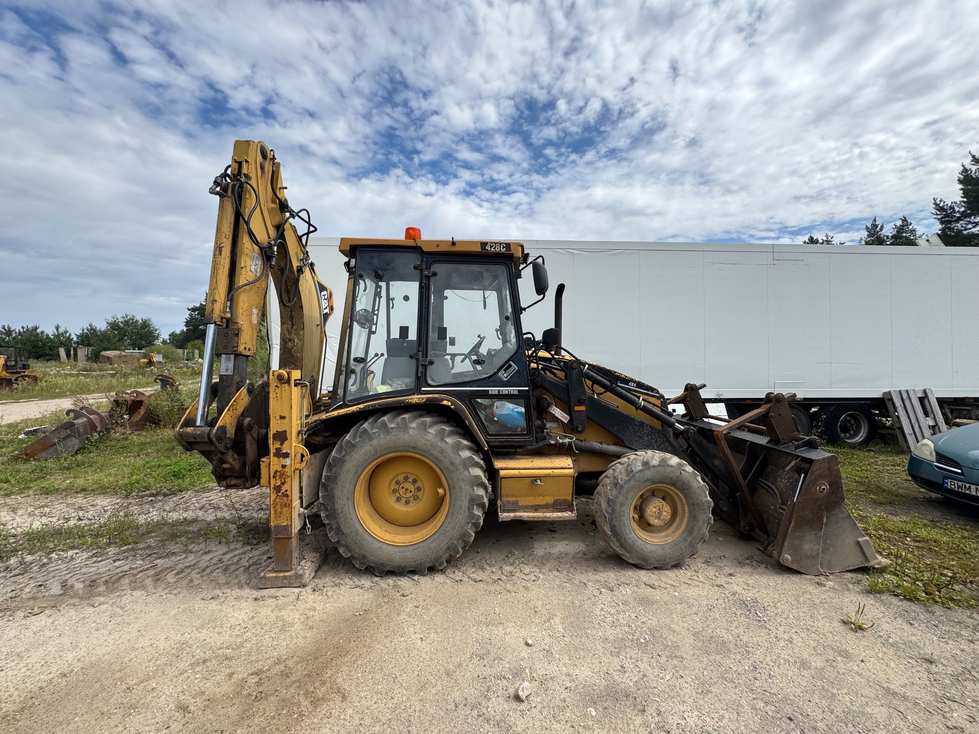 Koparko Ładowarka CAT 428 C