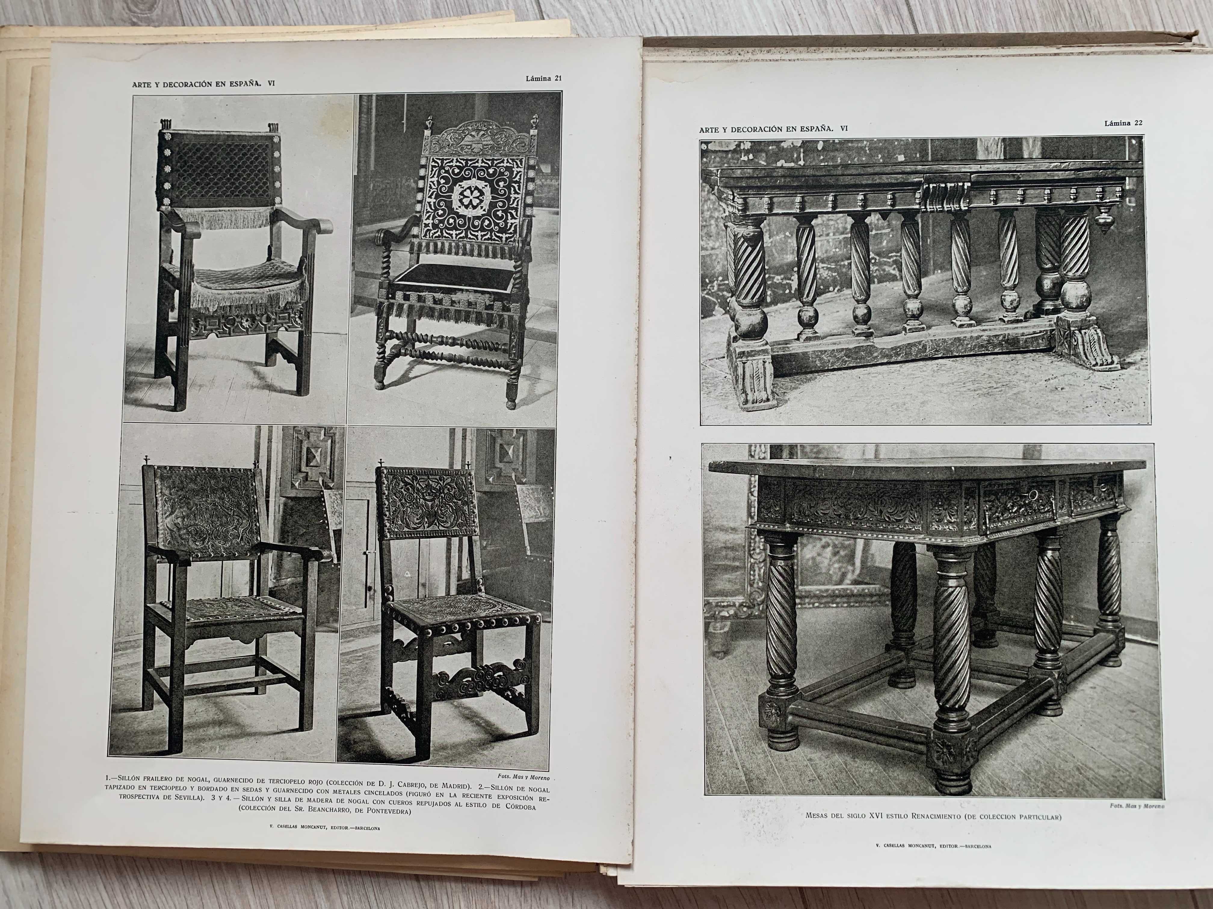 Мистецтво та декор в Іспанії.1923 р.6ТОМ Архітектурно-декоративне 84ст
