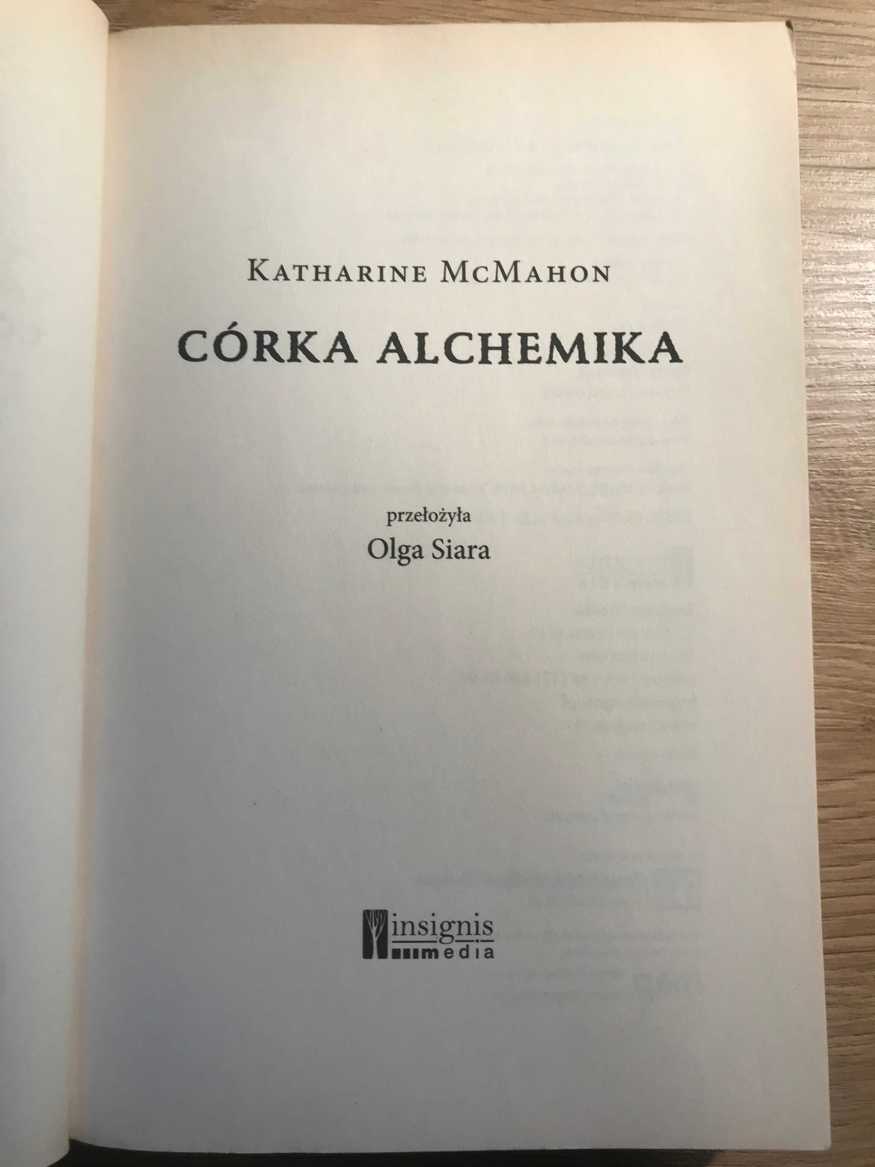 Córka alchemika Katharine McMahon