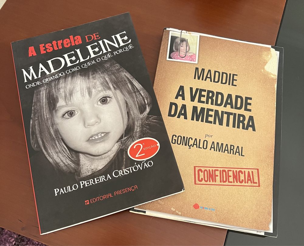 Livros Madeleine McCann