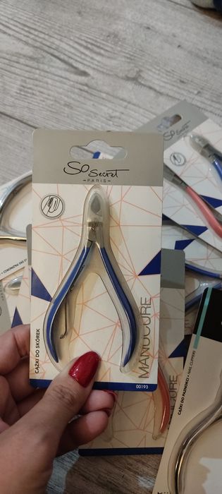 Cążki do skórek so secret Paris nowe