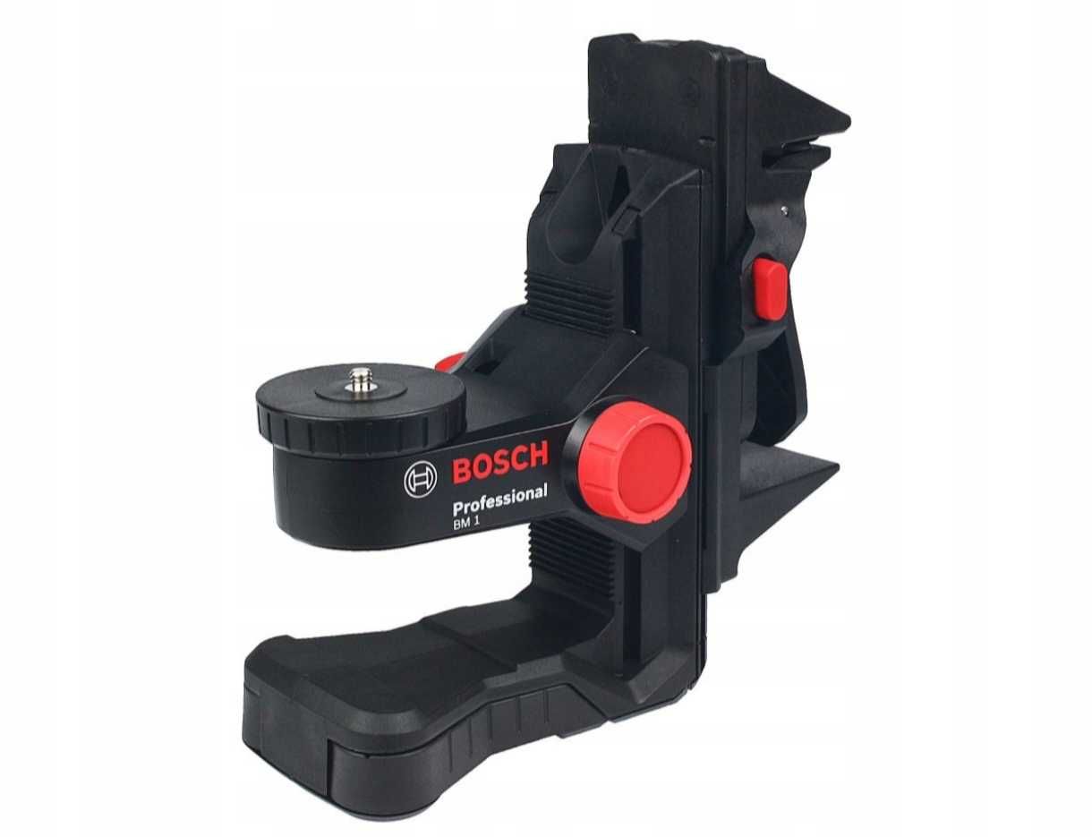 Uchwyt BOSCH z regulacją BM 1 PLUS z klipsem do montażu GLL PCL PLL