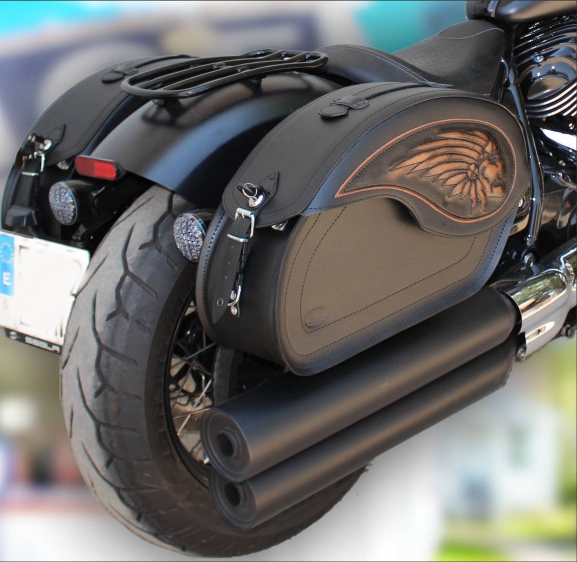 Malas laterais Indian Scout Bobber