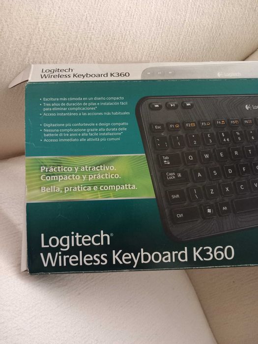 Teclado_LOGITECH K360 __ Como NOVO