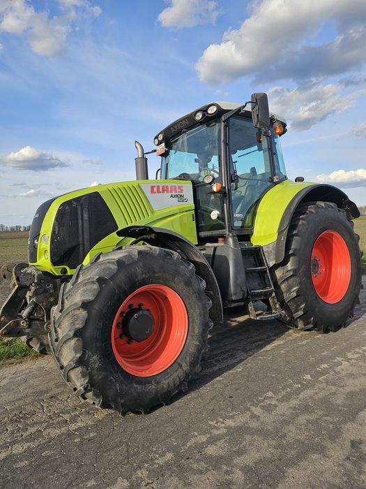 Claas axion 820 cebis 2009r brutto amortyzowana os tuz