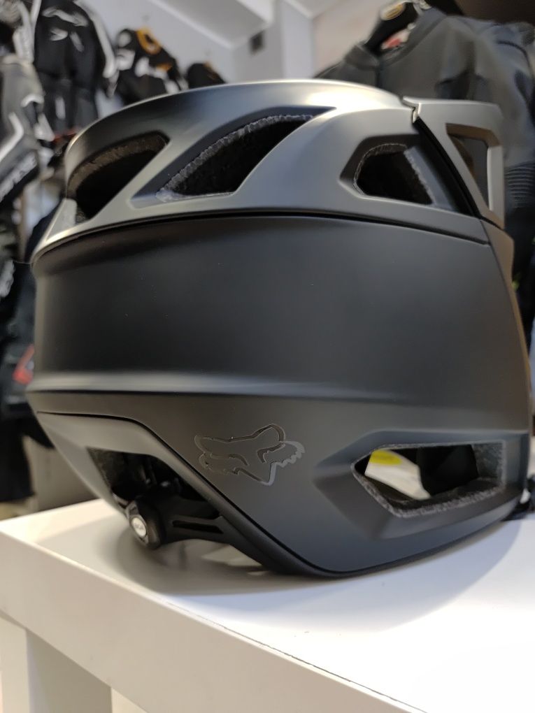 Kask FOX PROFRAME RS HFB6 cross rower czarny mat Matte Black roz  L