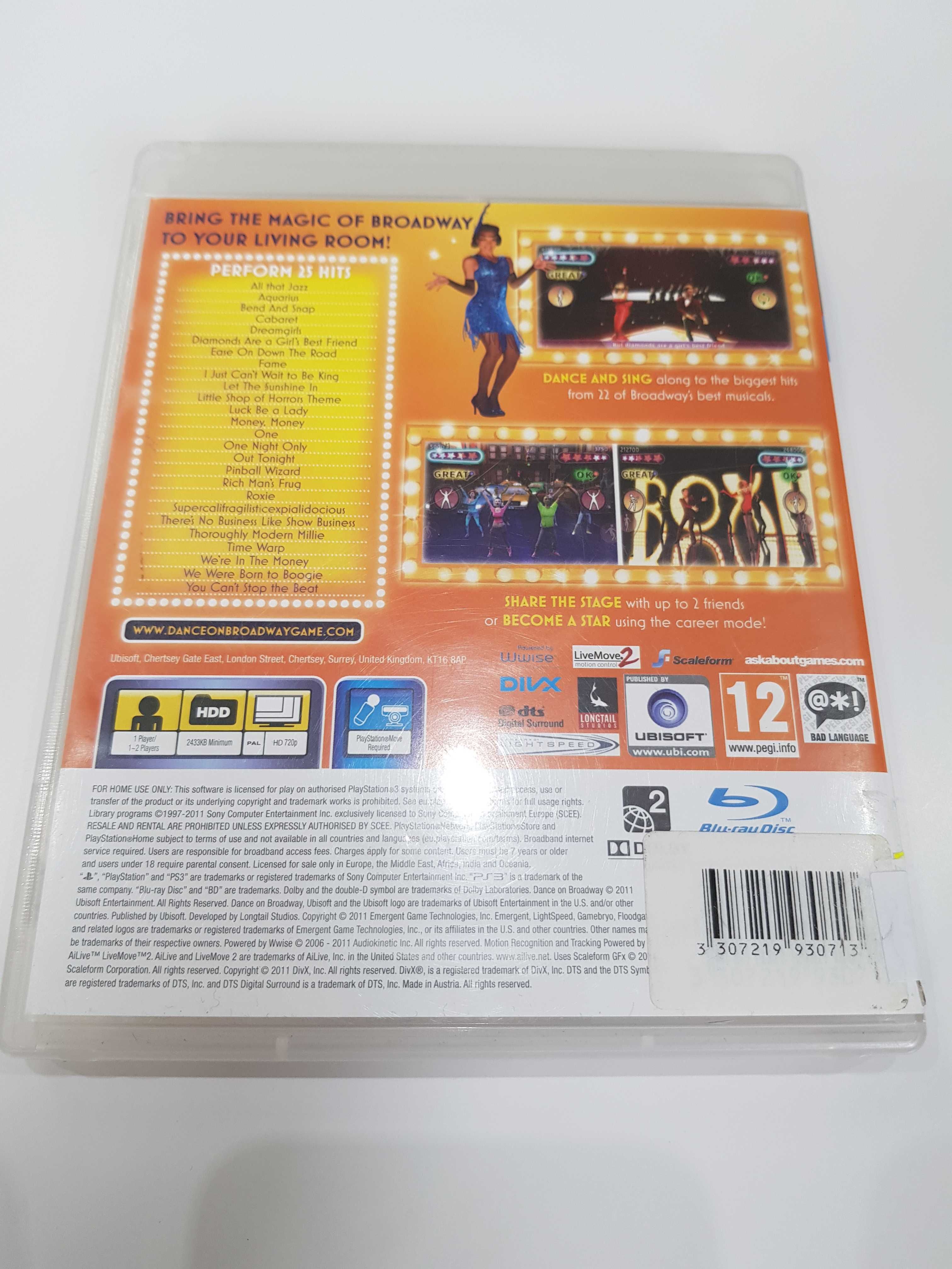Dance on Broadway PS3 Sklep Iława