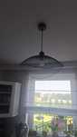 Modna czarna lampa loft, kuchnia, jadalnia