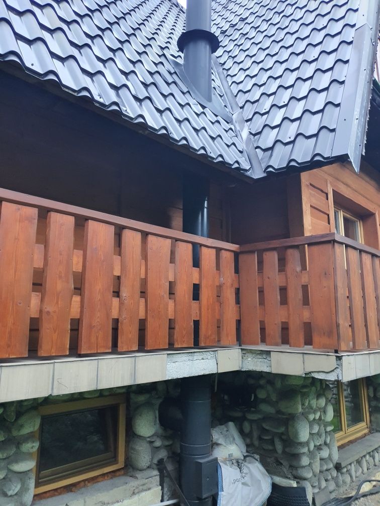 Piec Ekologiczny na  pellet na wodę z kominem zewnętrznym