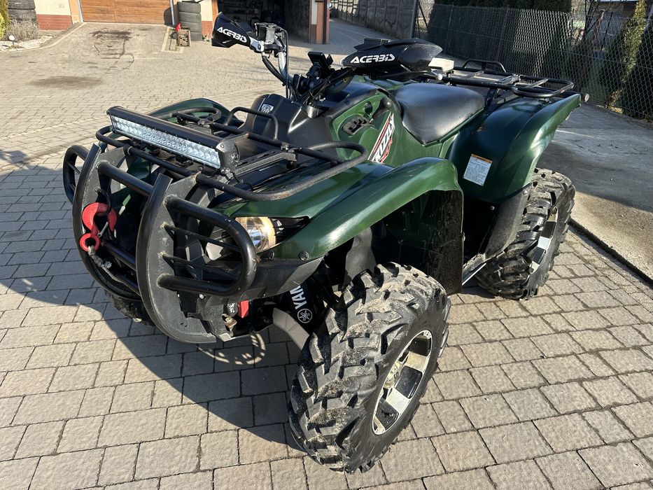 Yamaha Grizzly 700 Wspomaganie Okuty 4x4 reduktor blokada Bez wkładu