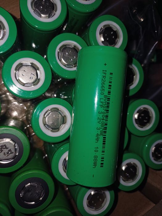 Аккумулятор Lifepo4 26650 3400mAh