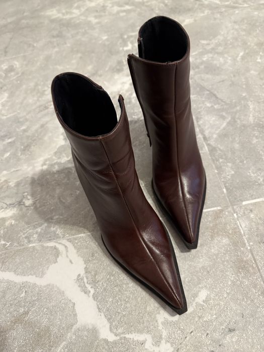 ковбойки казакі Zara коричневі
