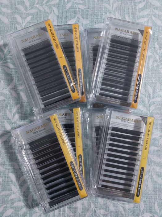 Materiais para extensões de pestanas